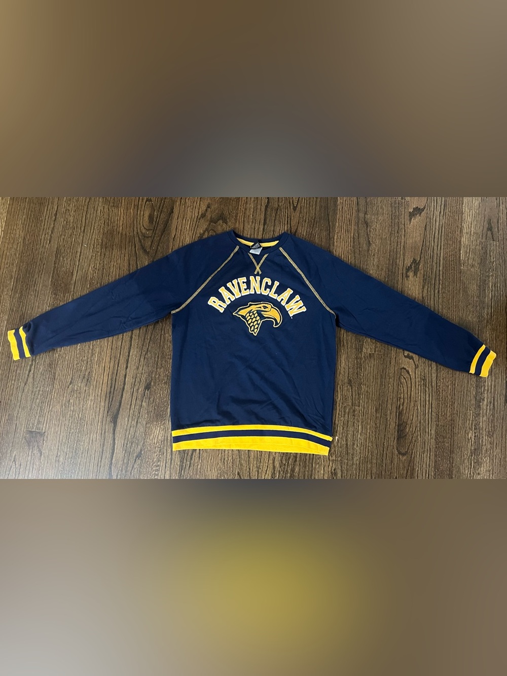 Ravenclaw Navy & Yellow Crewneck Sweatshirt
